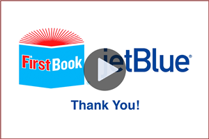 VIDEO: Jet Blue & First Book - Share the importance of reading with Wiltsey Middle School  